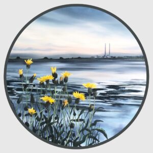 Dusk at Dublin Bay