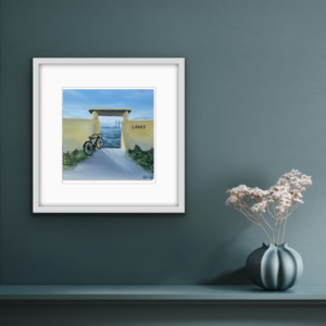 A Cycle and a Swim Limitied Edition Print